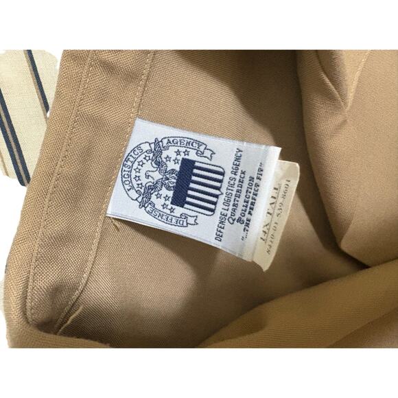 Women’s 14 X Tall US Navy Naval Service Uniform NSU Top EUC - Picture 2 of 3